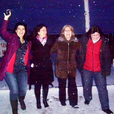 Aglow Armenia celebrating safe passage through the storm
